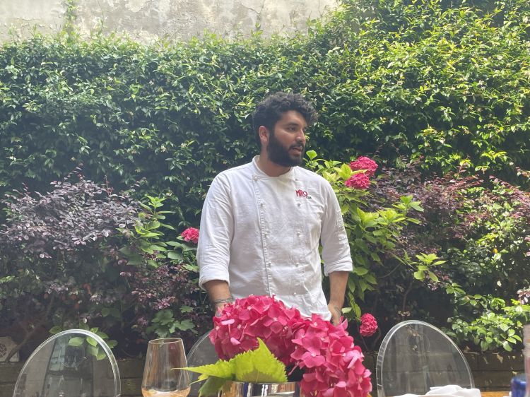 Lo chef Vincenzo Artadi
