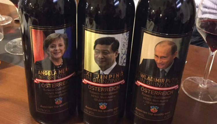 Labels specially designed for the Chinese market
