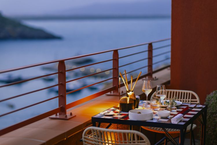 Vista dal ristorante Scirocco