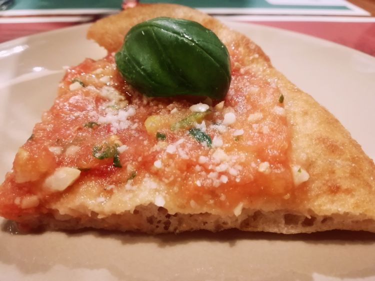 Montanara al pesto trapanese