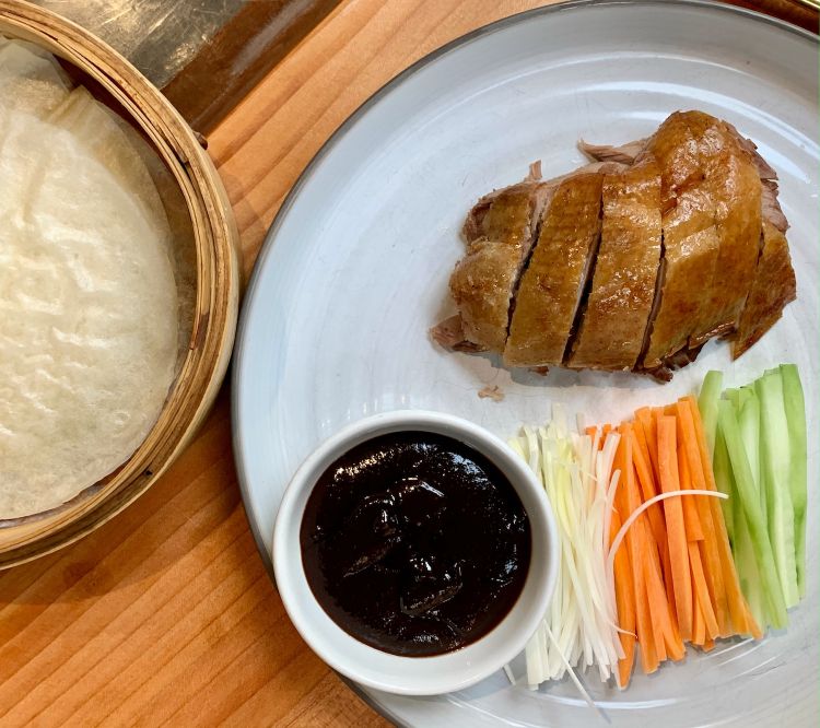 Peking duck di Mu Dim Sum
