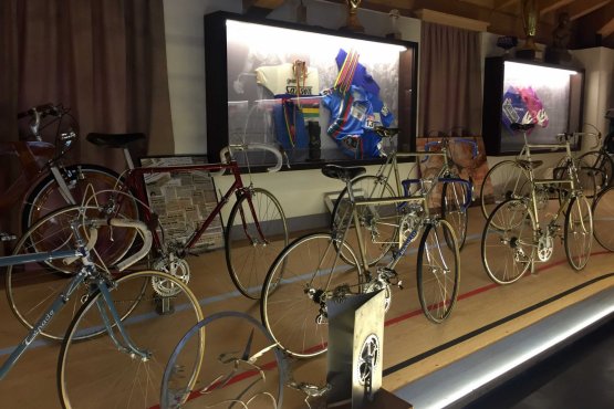 Il museo della bicicletta creato da Francesco Moser