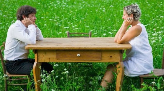 Ana Ros con Valter Kramar, compagno nel lavoro e nella vita a Hisa Franko, mezzora dal confine Slovenia-Italia