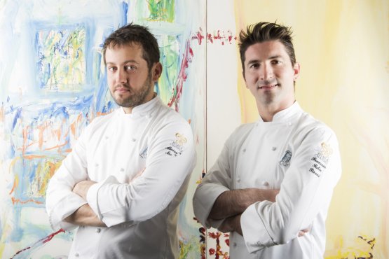 Alessandro Negrini e Fabio Pisani, co-chef de Il 