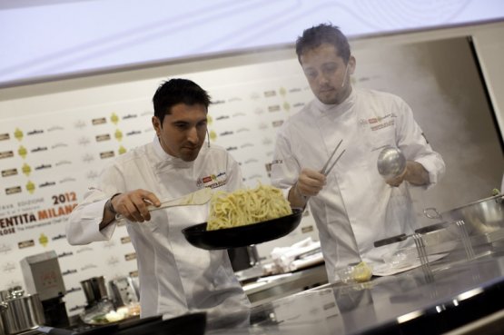 Fabio Pisani and Alessandro Negrini, chefs at Il L