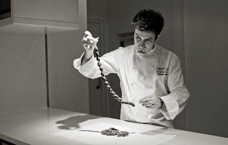 Josean Alija, born in 1978, chef at Nerua in Bi