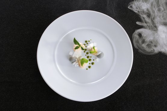 Fiume d'inverno (Winter River), a dish that represents Norbert Niederkofles’s new phase