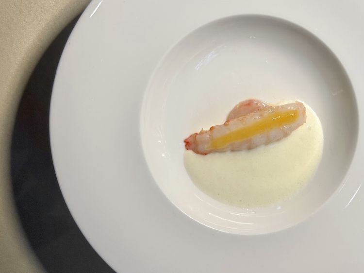 Nino Di Costanzo: Scampo, limone e fiordilatte di Napoli