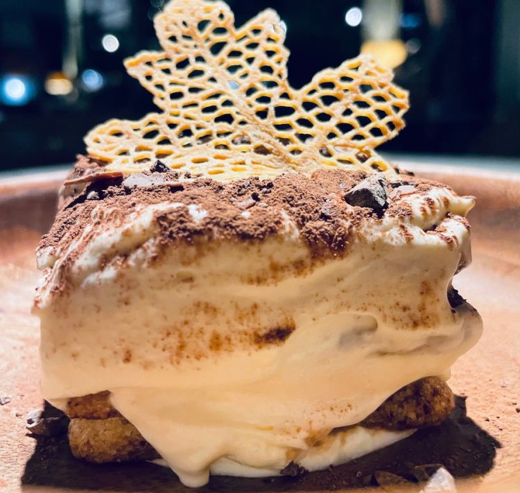 Tiramisu as interpreted, well, by Alessandro Merlo