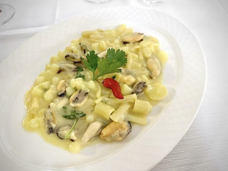 L'indimenticabile Pasta mischiata con le cozze