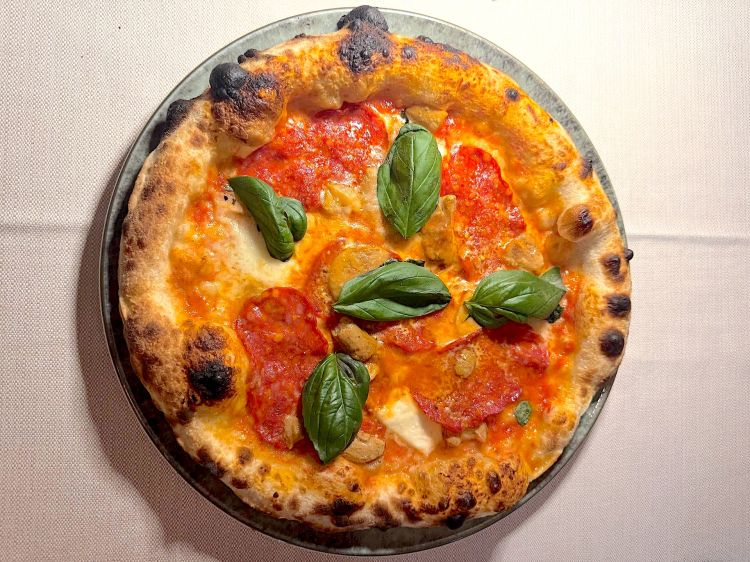 La pizza preferita da Tommaso Zoboli alla pizzeria