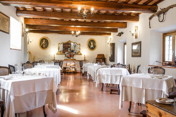 La splendida sala di Locanda Petreja
