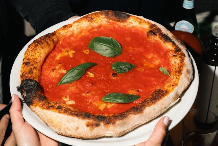 Una pizza di Onda a Cernobbio (Como)

