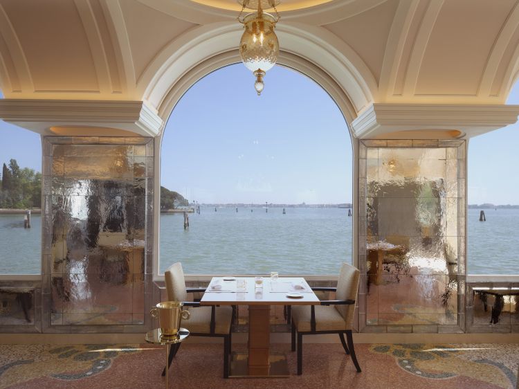 La sala del ristorante Oro al Belmond Hotel Cipriani di Venezia