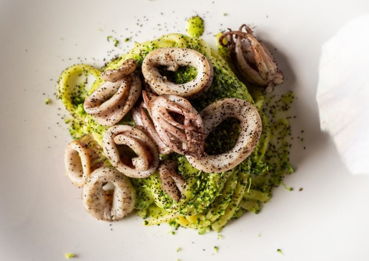 Uno dei piatti del ristorante Ortica