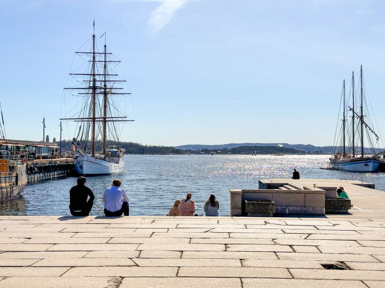 Il molo di&nbsp;Aker Brygge. Foto&nbsp;Visit Oslo / Fara Mohri

