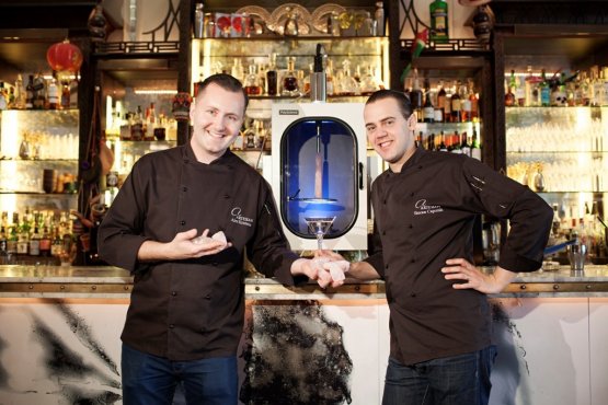 Simone Caporale, right, and Alex Kratena