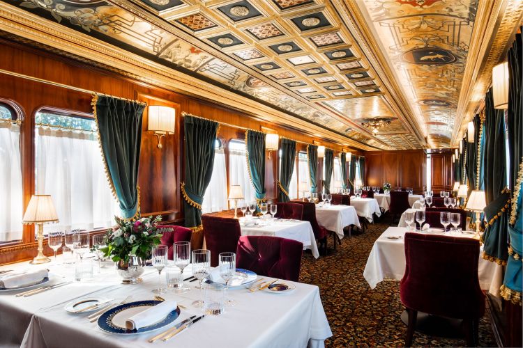 Il ristorante&nbsp;Treno Reale
