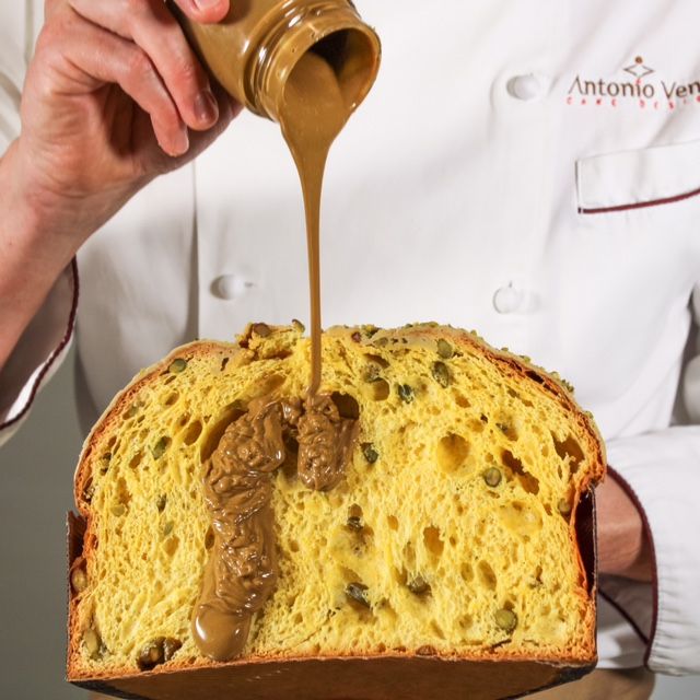 Il panettone al pistacchio di Antonio Ventieri