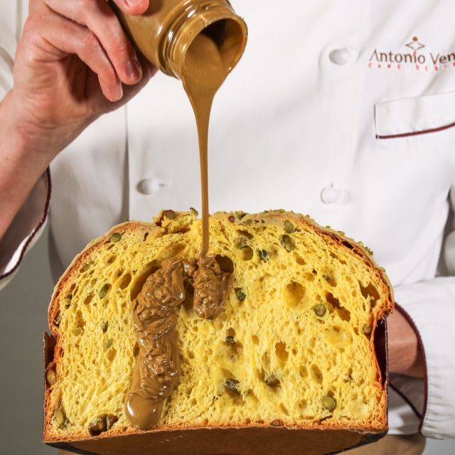 Il panettone al pistacchio di Antonio Ventieri
