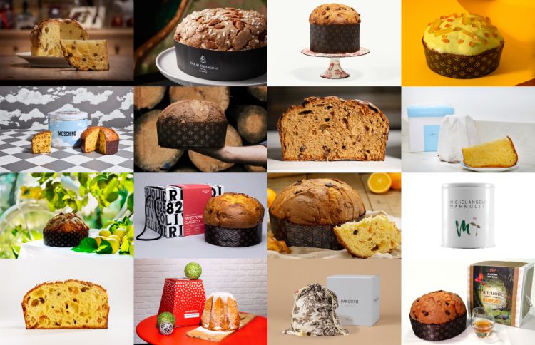 Alcuni dei panettoni e pandori consigliati dalla r