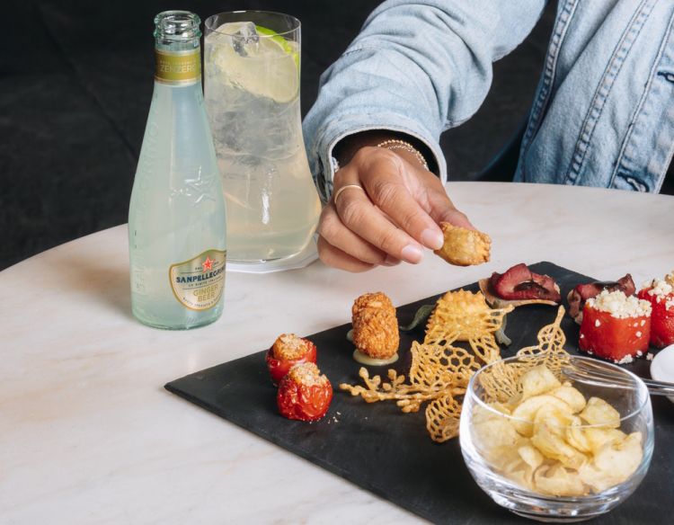 L'aperitivo, in collaborazione con Bibite Sanpellegrino