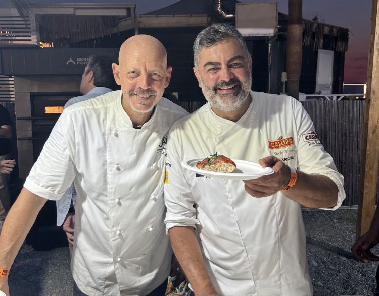 Gianfranco Pascucci e Ivano Veccia fotografati al 