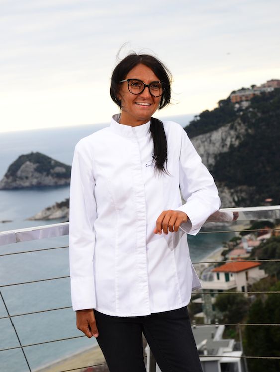 La chef Lara Pasquarelli, chef del ristorante Claudio
