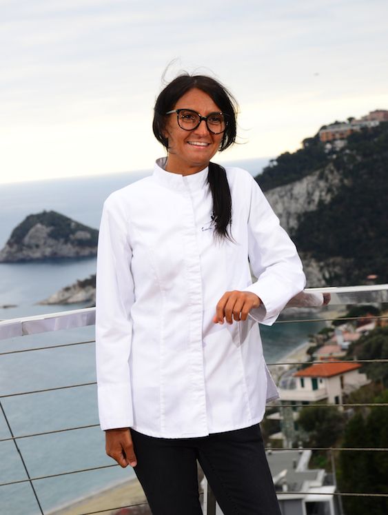 La chef Lara Pasquarelli, chef del ristorante Claudio
