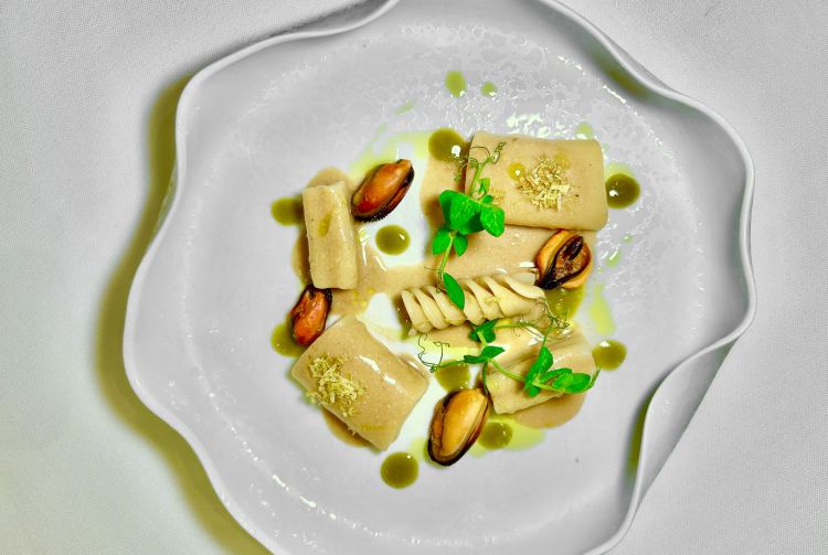 Pasta mista, tenerumi, cozze e limone
