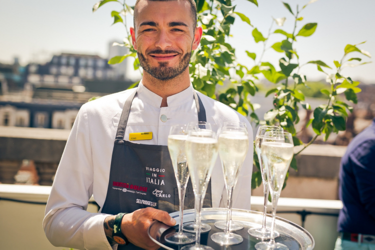 ...e un calice di Prosecco Zonin 1821
