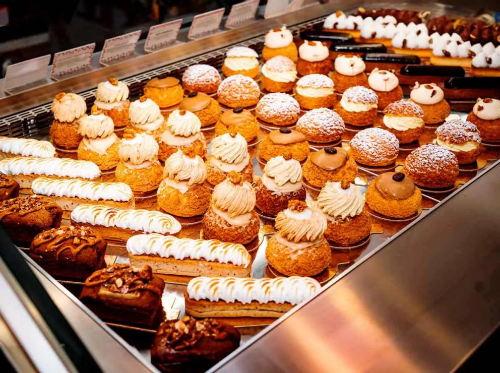 Il banco di PaVì PAsticcerì a Viterbo