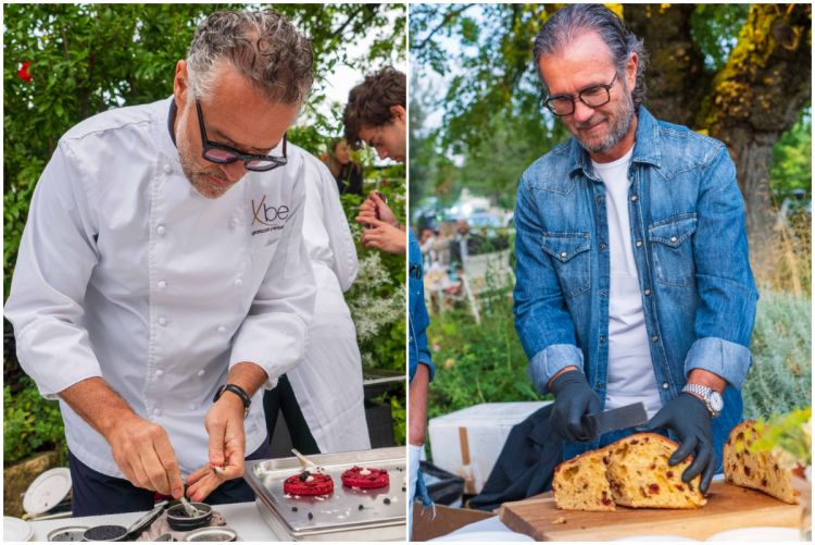 Giancarlo Perbellini e Carlo Cracco al Food Garden
