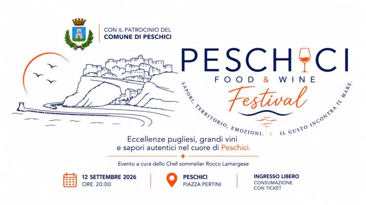 Tutto pronto per il Peschici Food & Wine Festival,