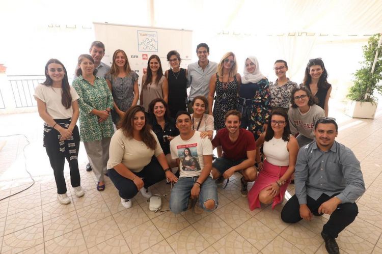 Gli studenti della summer school di 'nnumari, provenienti da 11 diversi Paesi del Mediterraneo
