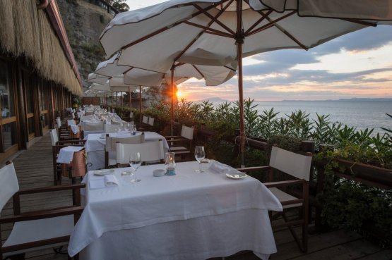 Il ristorante Il Bikini, a Vico Equense (Napoli)
