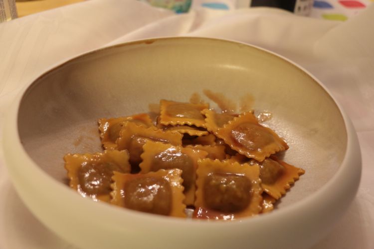 Gli agnolotti della Farmacia del Cambio
