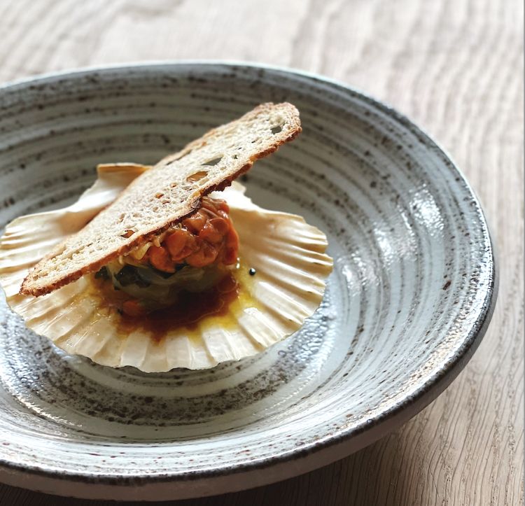 Capensante alla Serenissima di Daniel Canzian dell'omonimo ristorante a Milano