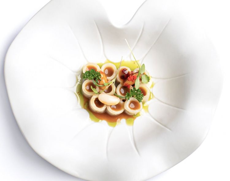 Uno dei piatti del ristorante Piazzetta Mil&ugrave;
