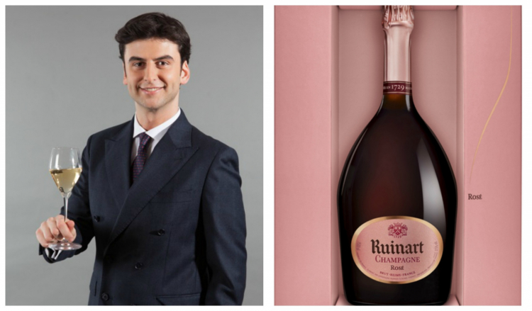 Andrea Pasqua, senior brand manager di Ruinart in Italia
