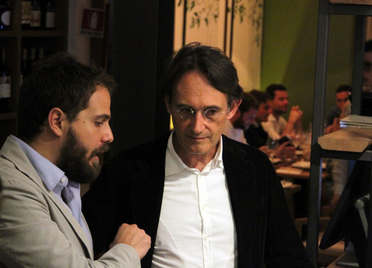 Piero Gabrieli e Saverio Borgia