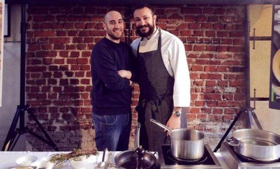 Caroli e Rossi, nel 2015, a poche settimane dall'inaugurazione
