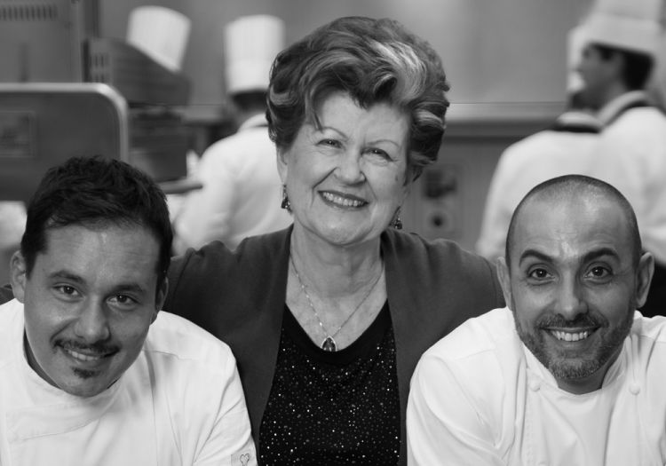 Annie Féolde con Riccardo Monco e Alessandro Della Tommasina