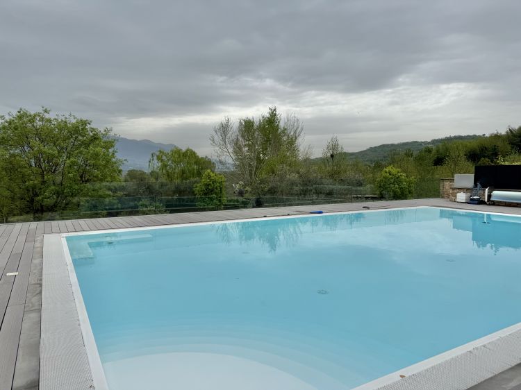 La piscina
