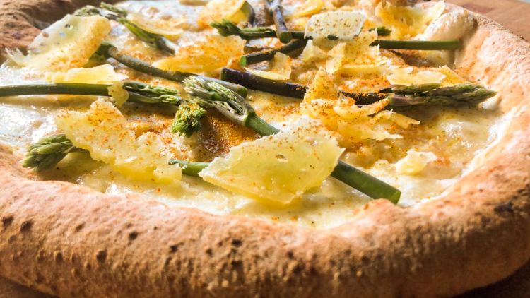 La pizza Tonda al farro monococco con fiordilatte