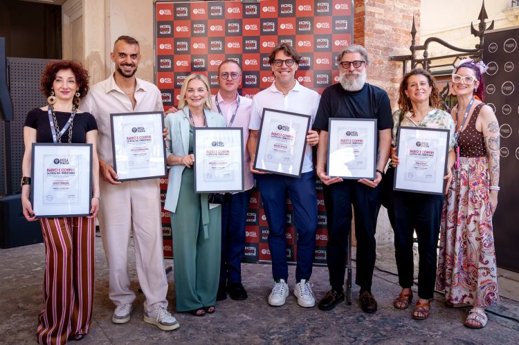 I protagonisti del convegno a Pizza in Piazza, a V