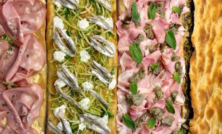 Pizza in teglia alla romana
