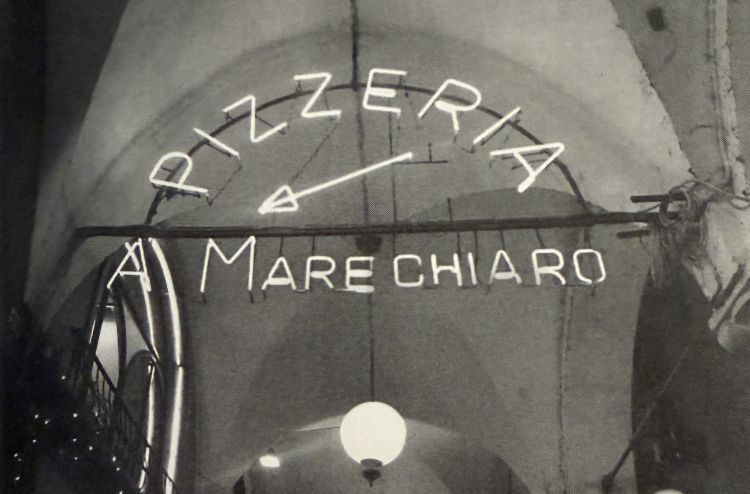 La storica pizzeria A' Marechiaro a Novara, fondata da Luigi Giordano