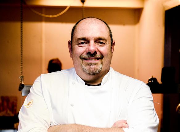 Massimiliano Poggi, chef e patron dell'omonimo ristorante
