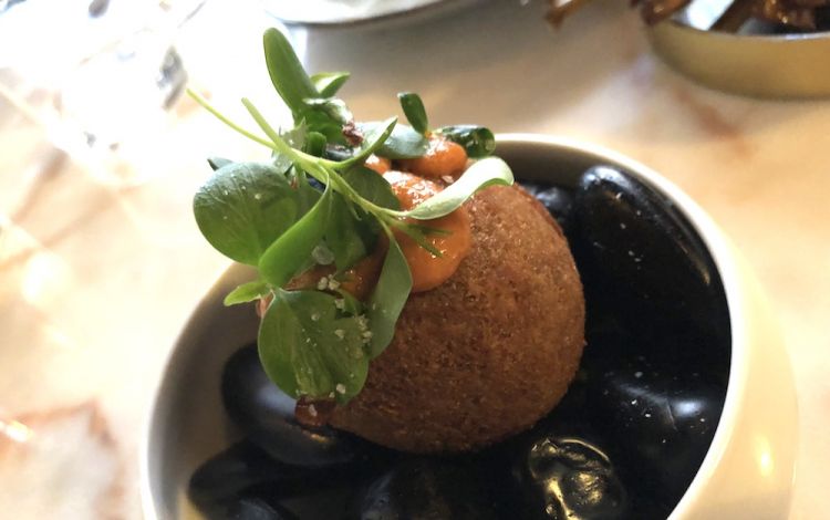 Polpetta di mare e 'nduja